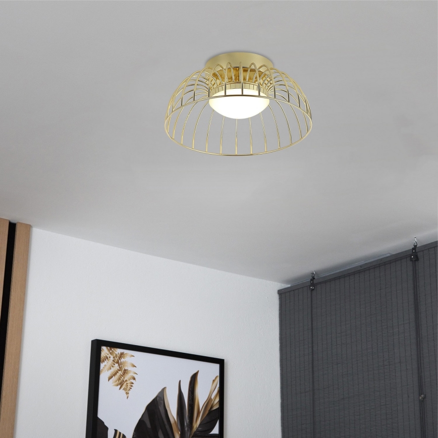 LED φωτιστικό οροφής BETSY LED/12W/230V, διάμ. 25 cm, χρυσό