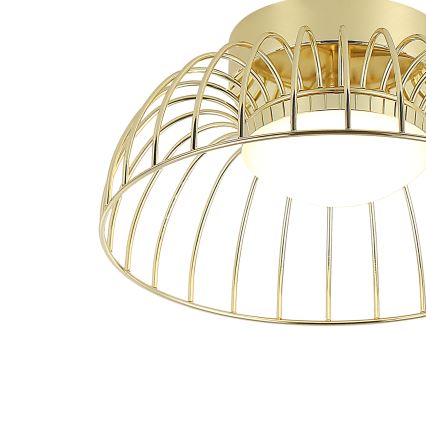 LED φωτιστικό οροφής BETSY LED/12W/230V, διάμ. 25 cm, χρυσό