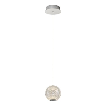 LED Φωτιστικό Οροφής CREMONA 1xLED/5W/230V 3000K ματ χρώμιο