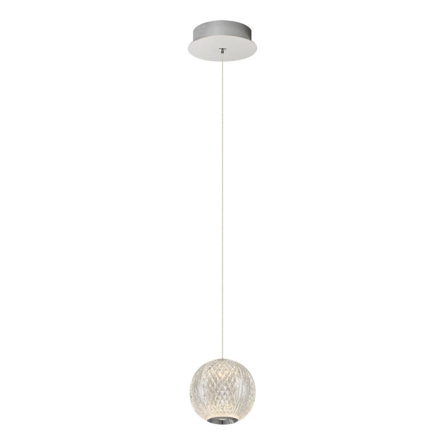 LED Φωτιστικό Οροφής CREMONA 1xLED/5W/230V 3000K ματ χρώμιο