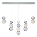 LED Φωτιστικό οροφής CREMONA LED/27W/230V 3000K ματ χρώμιο