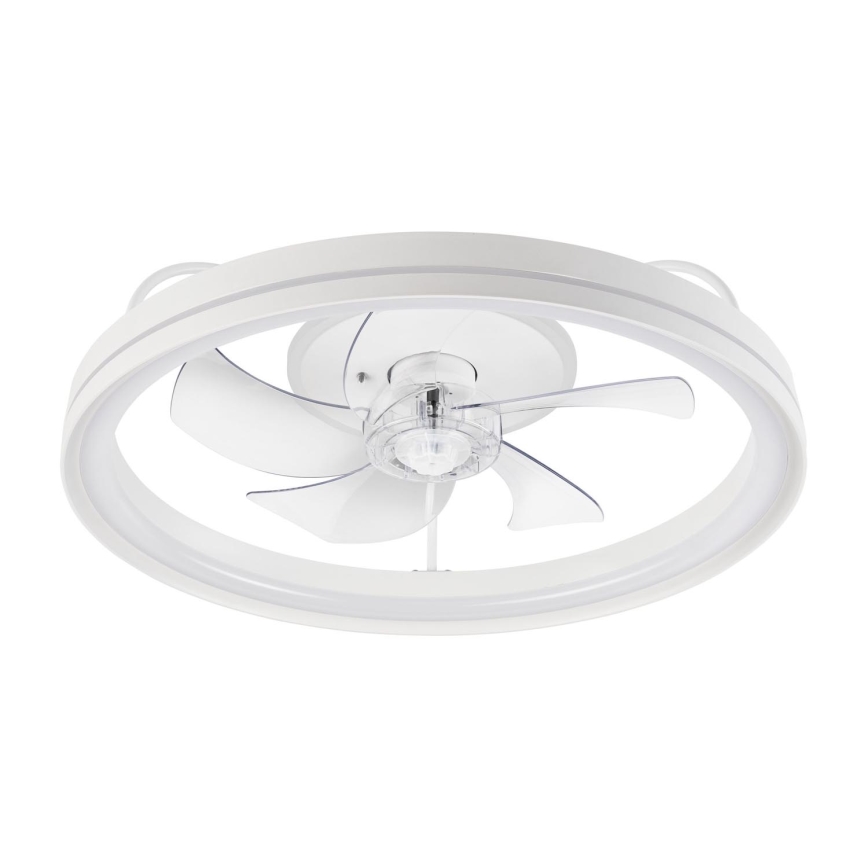 LED Φωτιστικό οροφής dimmable με ανεμιστήρα FARGO LED/37W/230V λευκό + τηλεχειριστήριο