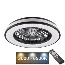 LED Φωτιστικό οροφής dimmable με ανεμιστήρα LED/48W/230V 3000-6500K + τηλεχειριστήριο