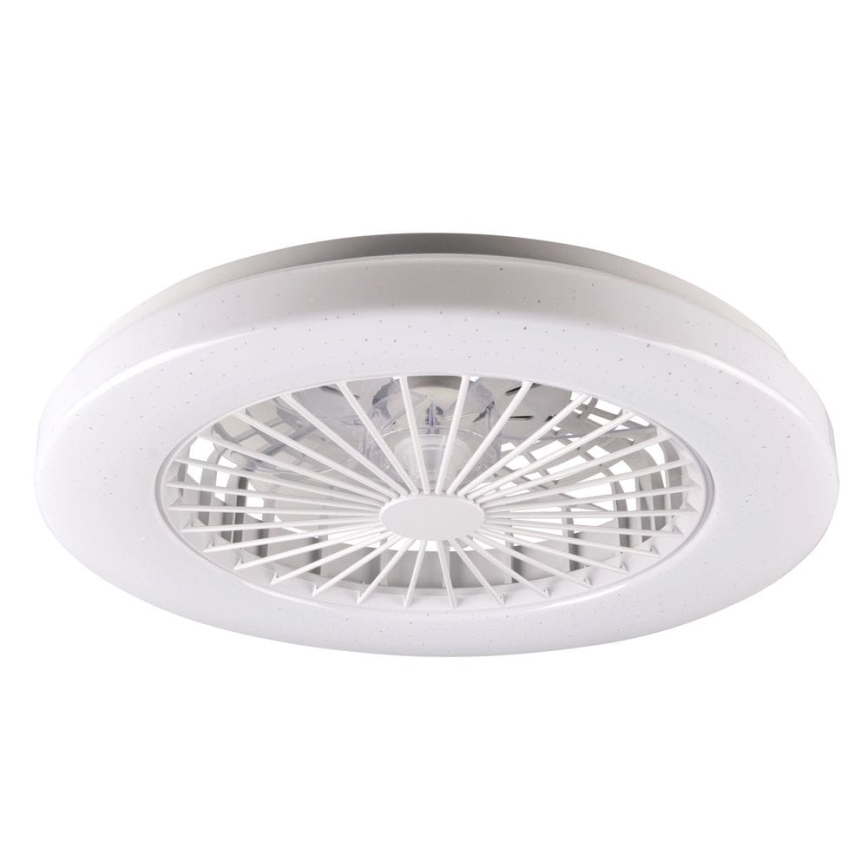 LED Φωτιστικό οροφής dimmable με ανεμιστήρα LIBYA LED/48W/230V 3000-6500K λευκό + τηλεχειριστήριο