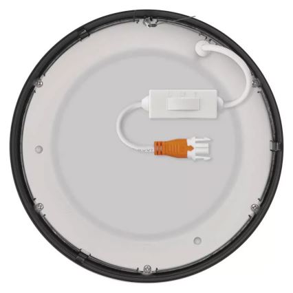 LED Φωτιστικό οροφής NEXXO LED/12,5W/230V 3000/3500/4000K δ. 17 cm μαύρο