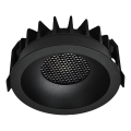 LED φωτιστικό οροφής LED/24W/230V 3000/4000/6400K Ø 13,5 cm μαύρο