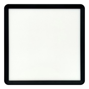 LED Φωτιστικό οροφής LED/24W/230V 3000/4000/6500K 30x30 cm μαύρο