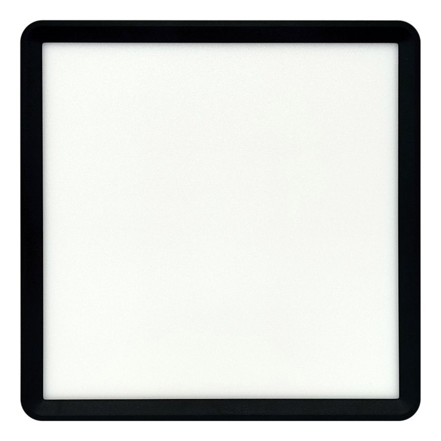 LED Φωτιστικό οροφής LED/24W/230V 3000/4000/6500K 30x30 cm μαύρο