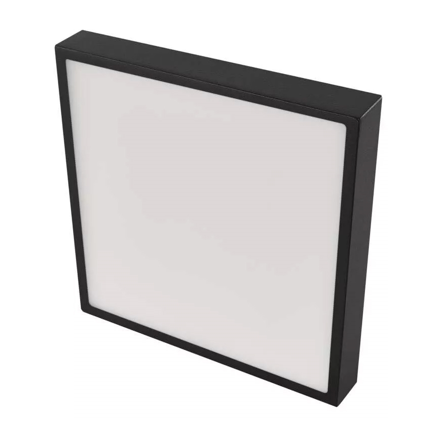 LED Φωτιστικό οροφής NEXXO LED/28,5W/230V 3000/3500/4000K 30x30 cm μαύρο