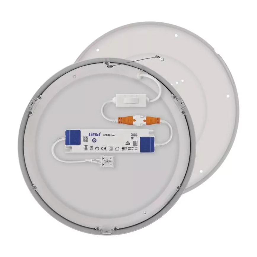 LED Φωτιστικό οροφής NEXXO LED/28,5W/230V 3000/3500/4000K δ. 30 cm λευκό