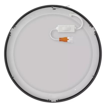 LED Φωτιστικό οροφής NEXXO LED/28,5W/230V 3000/3500/4000K δ. 30 cm μαύρο