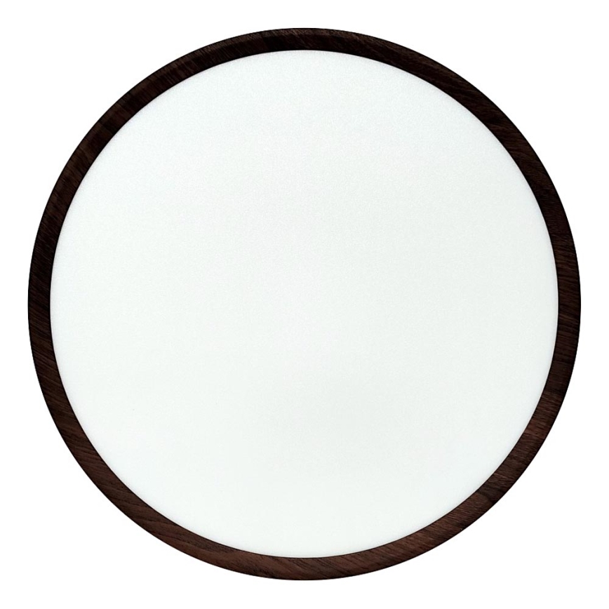 LED φωτιστικό οροφής LED/32W/230V 3000/4000/6500K Ø 40 cm καφέ