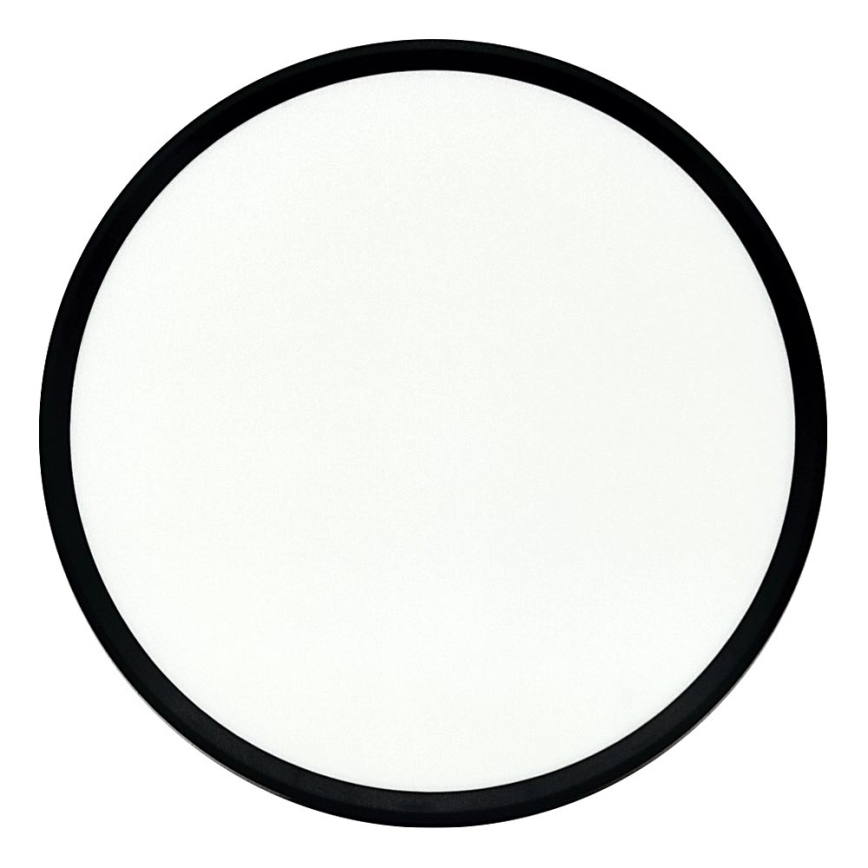 LED Φωτιστικό οροφής LED/32W/230V 3000/4000/6500K διάμ. 40 cm μαύρο
