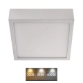 LED Φωτιστικό οροφής NEXXO LED/12,5W/230V 3000/3500/4000K 17x17 cm λευκό