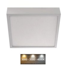 LED Φωτιστικό οροφής NEXXO LED/21W/230V 3000/3500/4000K 22,5x22,5 cm λευκό