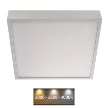 LED Φωτιστικό οροφής NEXXO LED/28,5W/230V 3000/3500/4000K 30x30 cm λευκό