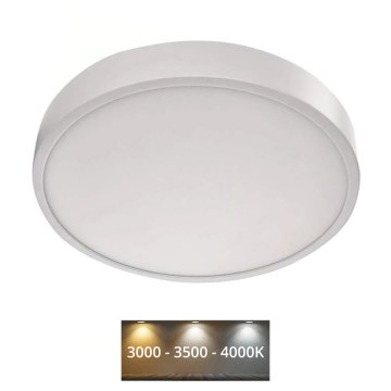 LED Φωτιστικό οροφής NEXXO LED/28,5W/230V 3000/3500/4000K δ. 30 cm λευκό