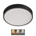LED Φωτιστικό οροφής NEXXO LED/28,5W/230V 3000/3500/4000K δ. 30 cm μαύρο