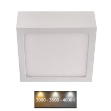LED Φωτιστικό οροφής NEXXO LED/7,6W/230V 3000/3500/4000K 12x12 cm λευκό