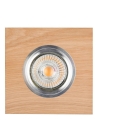 LED φωτιστικό οροφής VITAR 1xGU10/5W/230V CRI 90 δρυς