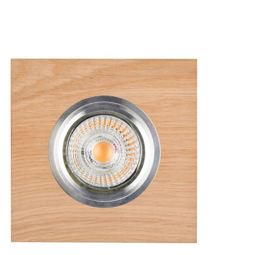 LED φωτιστικό οροφής VITAR 1xGU10/5W/230V CRI 90 δρυς