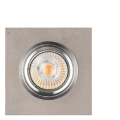 LED φωτιστικό οροφής VITAR 1xGU10/5W/230V CRI 90 σκυρόδεμα
