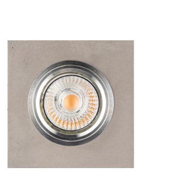 LED φωτιστικό οροφής VITAR 1xGU10/5W/230V CRI 90 σκυρόδεμα