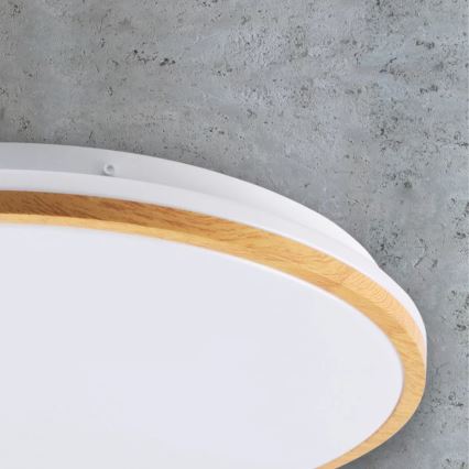 LED Φωτιστικό οροφής WOODY LED/24W/230V δ. 38 cm
