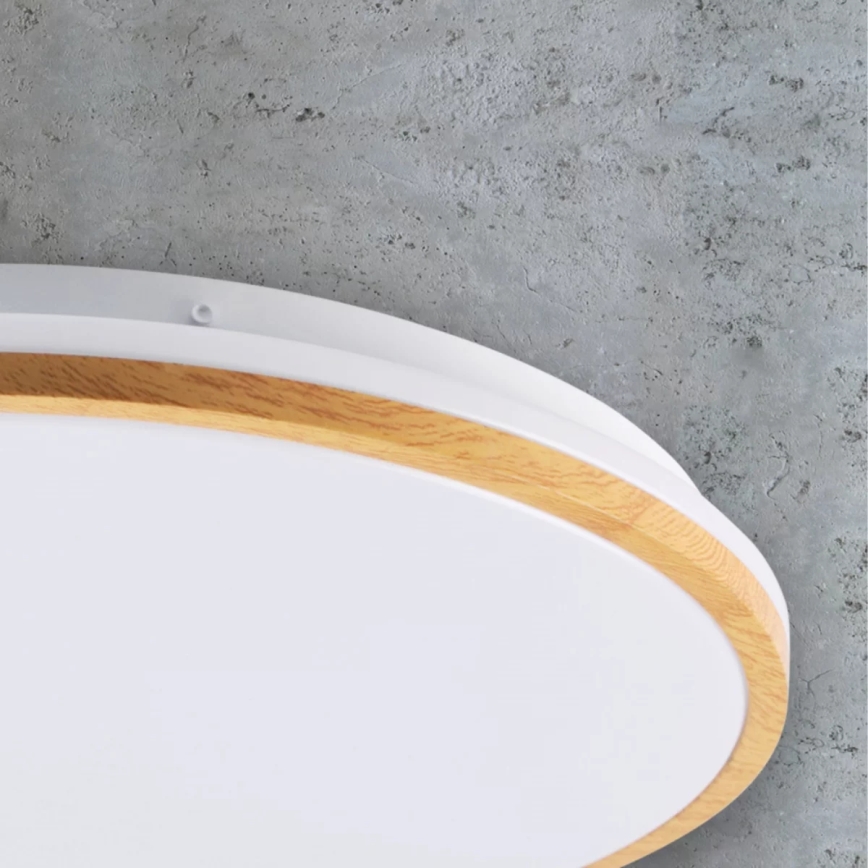 LED Φωτιστικό οροφής WOODY LED/24W/230V δ. 38 cm