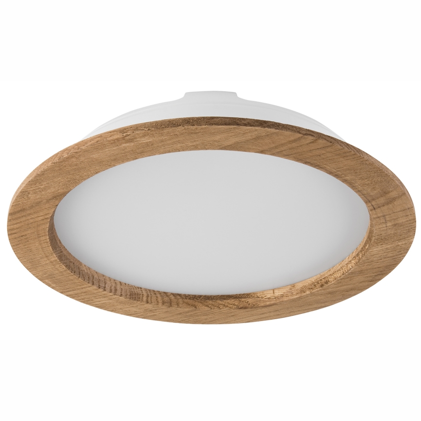 LED Εντοιχιζόμενο φωτιστικό WOODY SPOT LED/23,5W/230V 4000K καρυδιά ? 23,5 εκ.