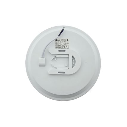 LED φωτιστικό οροφής για μπάνιο FLUME LED 10W/230V, διάμετρος 22,5 cm, IP44, μαύρο