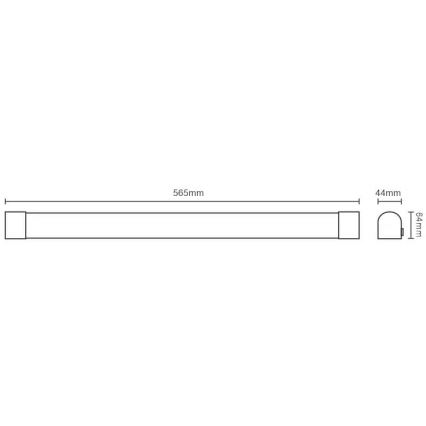 LED Φωτιστικό πάγκου κουζίνας LED/15W/230V IP44