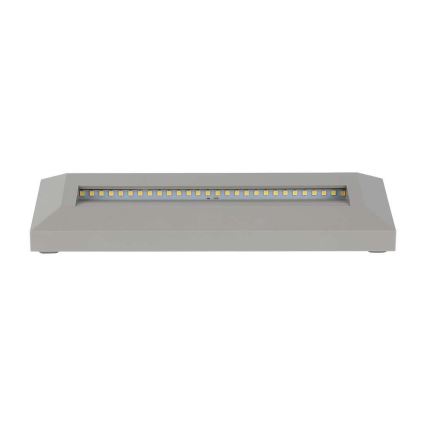 LED Φωτιστικό σκάλας εξωτερικού χώρου LED/3W/230V IP65 3000K γκρι