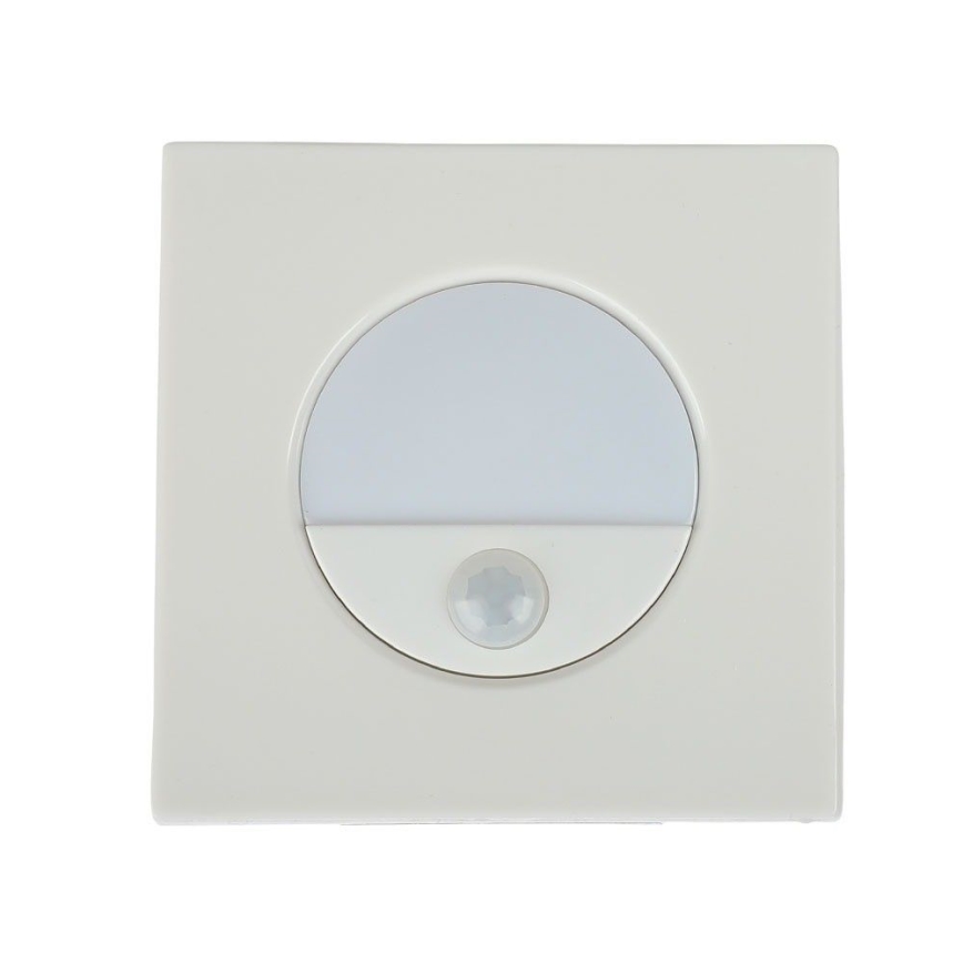 LED φωτιστικό σκάλας με ανιχνευτή κίνησης LED/3W/230V 4000K λευκό