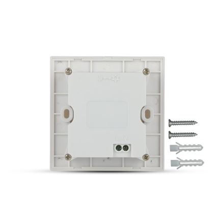 LED φωτιστικό σκάλας με ανιχνευτή κίνησης LED/3W/230V 4000K λευκό