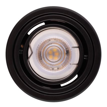 LED Φωτιστικό σποτ TUBA 1xGU10/5W/230V 2700K μαύρο