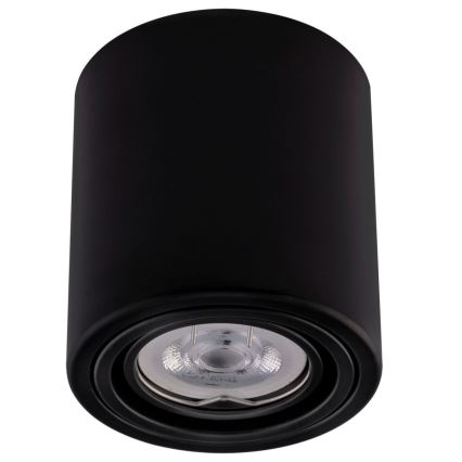 LED Φωτιστικό σποτ TUBA 1xGU10/5W/230V 2700K μαύρο