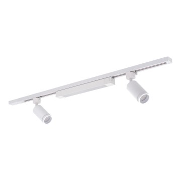 LED Φωτιστικό τοίχου TRACER 2xGU10/10W/230V + LED/20W 1 m λευκό