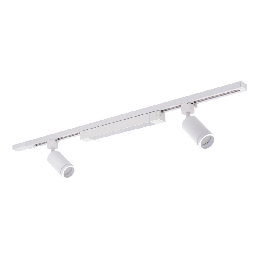LED Φωτιστικό τοίχου TRACER 2xGU10/10W/230V + LED/20W 1 m λευκό