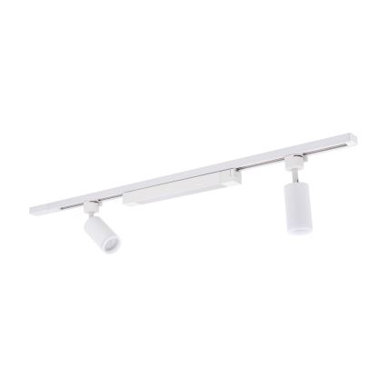 LED Φωτιστικό τοίχου TRACER 2xGU10/10W/230V + LED/20W 1 m λευκό