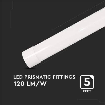 LED Φωτιστικό φθορίου LED/50W/230V 4000K 150 cm λευκό