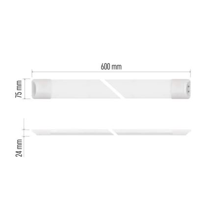 LED Φωτιστικό φθορίου MINO LED/20W/230V 4000K 60 cm