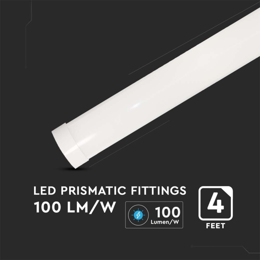 LED Φωτιστικό φθορίου SAMSUNG CHIP LED/40W/230V 3000K 120 cm