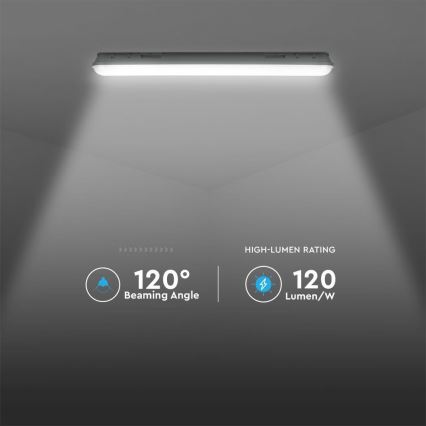 LED Φωτιστικό φθορισμού M-SERIES LED/36W/230V 6400K 120cm IP65