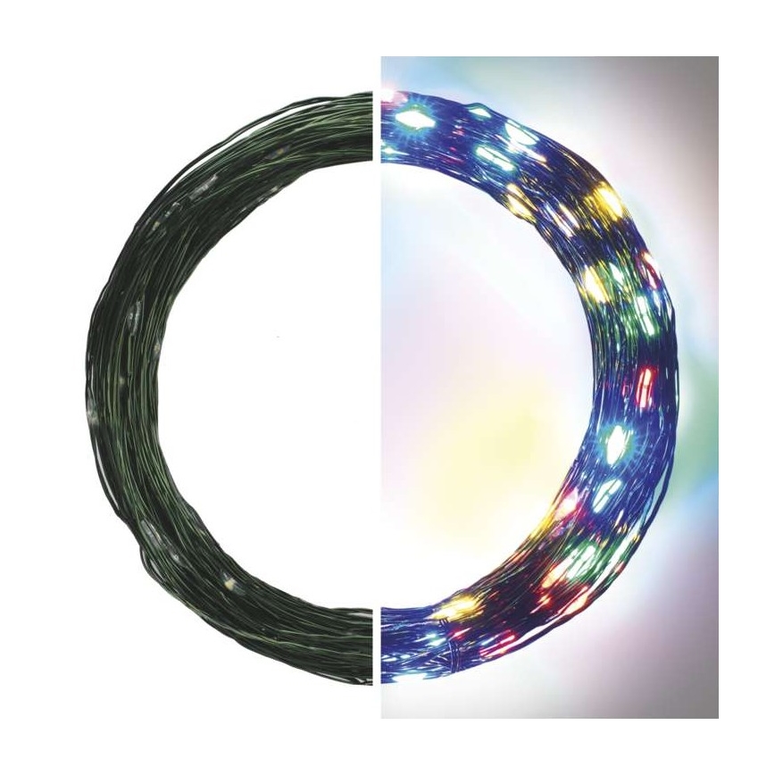 LED χριστουγεννιάτικα εξωτερικά λαμπιόνια 150xLED/20m IP44 πολύχρωμα