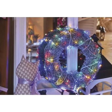 LED χριστουγεννιάτικα εξωτερικά λαμπιόνια 150xLED/20m IP44 πολύχρωμα