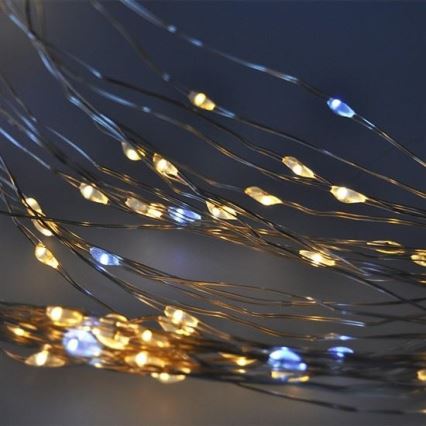 LED Χριστουγεννιάτικη κουρτίνα LED/3xAA