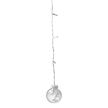 LED χριστουγεννιάτικη κουρτίνα WISH BALLS 108xLED/8 λειτουργιών 4,5 m θερμό λευκό