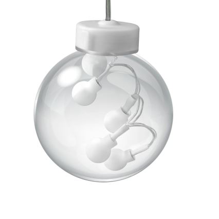 LED χριστουγεννιάτικη κουρτίνα WISH BALLS 108xLED/8 λειτουργιών 4,5 m θερμό λευκό