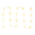 LED Χριστουγεννιάτικη γιρλάντα 20xLED/2xAA 2,3m θερμό λευκό